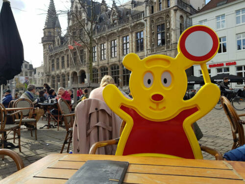 Traffic Teddy in Gent